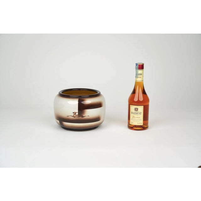 Ceramic Futurist Decorative Ceramic Vase by Galvani Pordenone, Italy, 1970s For Sale - Image 7 of 15