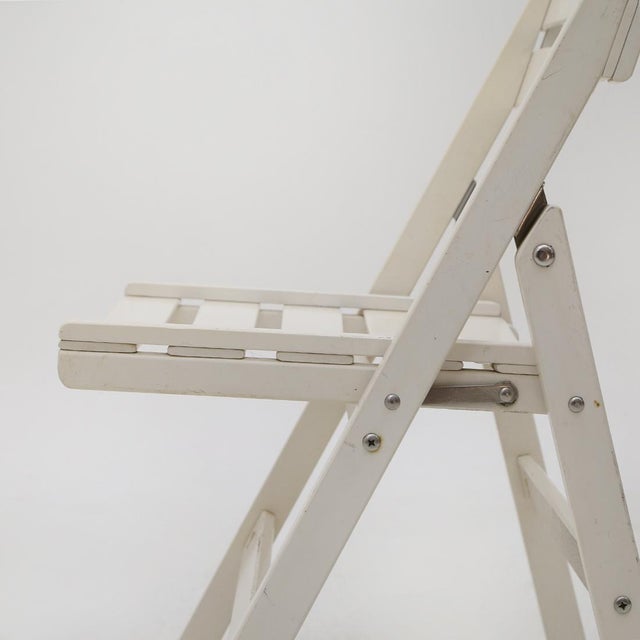 Vintage Folding Outdoor Chairs by Reguitti, 1970s, Set of 6 For Sale - Image 9 of 12