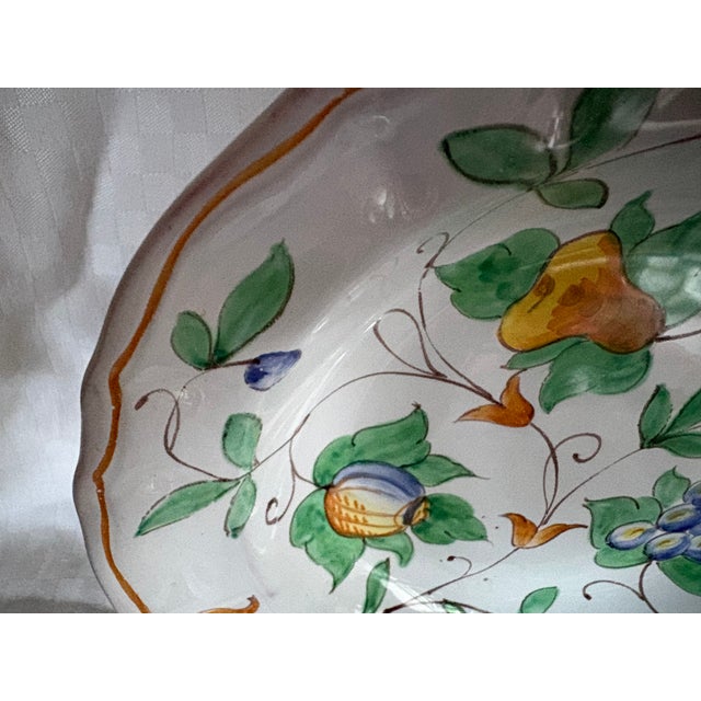 1980s 1980s Italian Hand Crafted Art Pottery Bowl For Sale - Image 5 of 10