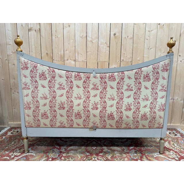 Wood Louis XVI Salon in Rechambered Wood, Set of 3 For Sale - Image 7 of 12