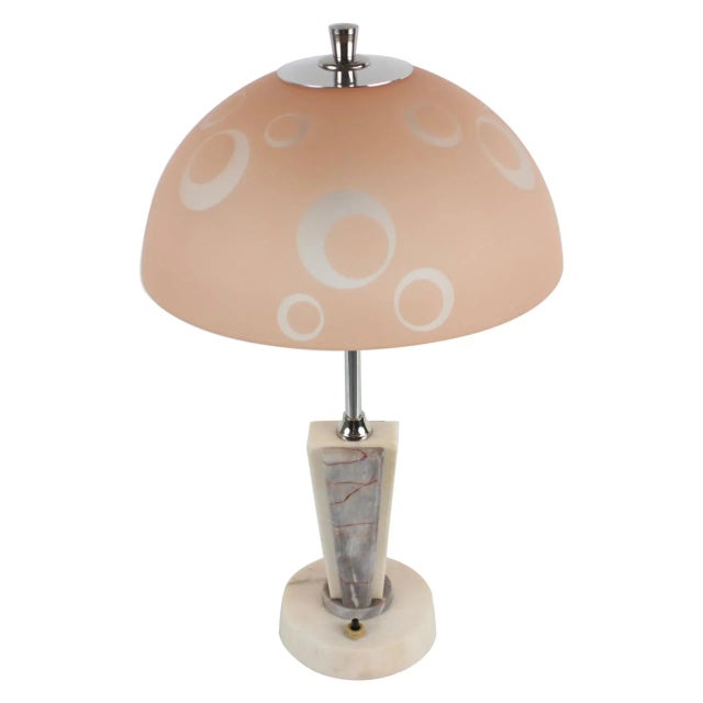 Mid-Century Table Lamp / Stone Prague, 1950s For Sale - Image 13 of 13