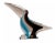 Charming Handblown Toucan Bird by FM Konstglas Ronneby, Sweden. This exquisite contemporary modern art glass sculpture...