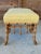 Ornamental & Decorative Materials Early 21st Century Schumacher Faux Bamboo Upholstered Bench For Sale - Image 7 of 12