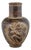 Vase with Sung Glaze and Figurative Relief Scene by Jais Nielsen for Royal Copenhagen For Sale