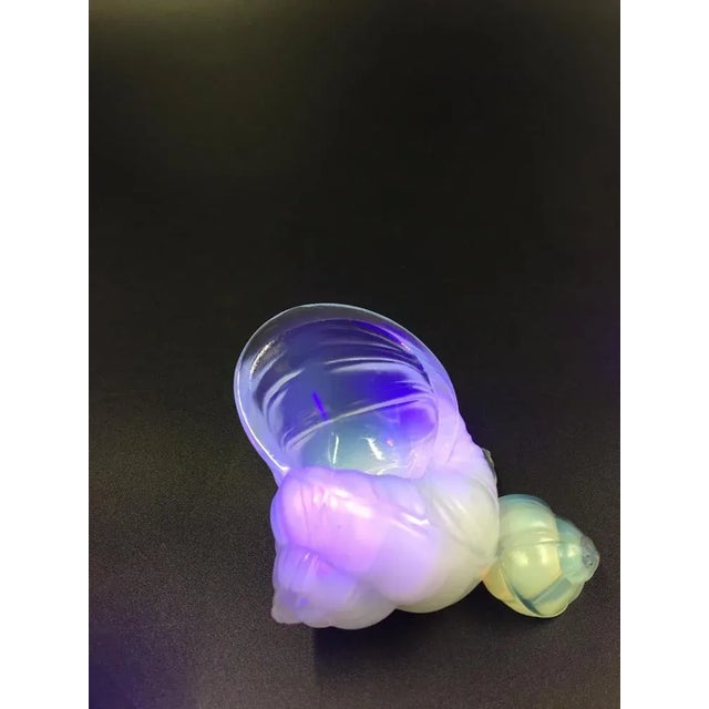 1930s Art Deco Opalescent Glass Shell, 1930s For Sale - Image 5 of 8