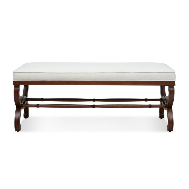 This playful take on the x-bench is spirited and whimsical, with a curule seat inspired by Neoclassicism. Place this at...