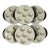 1970s Bel Terr China French Bistro Ceramic Escargot Dishes - Set of 6 For Sale