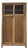 Vintage Wardrobe with Sliding Doors, 1950s For Sale