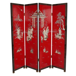 1970s Chinoiserie Style Room Divider For Sale