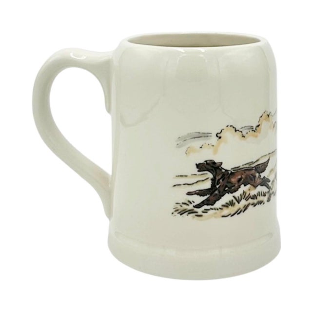 Vintage Paul Brown Hunt Game Dog Ceramic Mug For Sale - Image 12 of 13