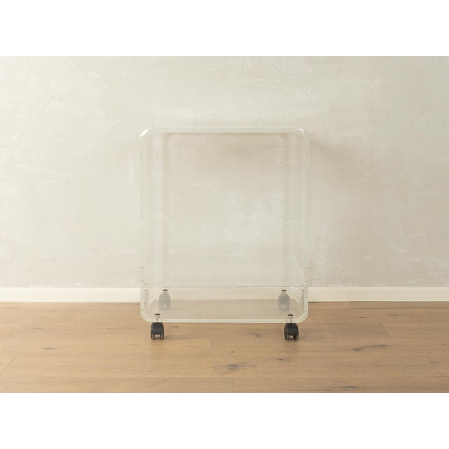 Acrylic Side Table, 1960s For Sale - Image 6 of 6