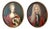 Portraits of French Nobles, 1600, Oil on Canvases, Set of 6 For Sale