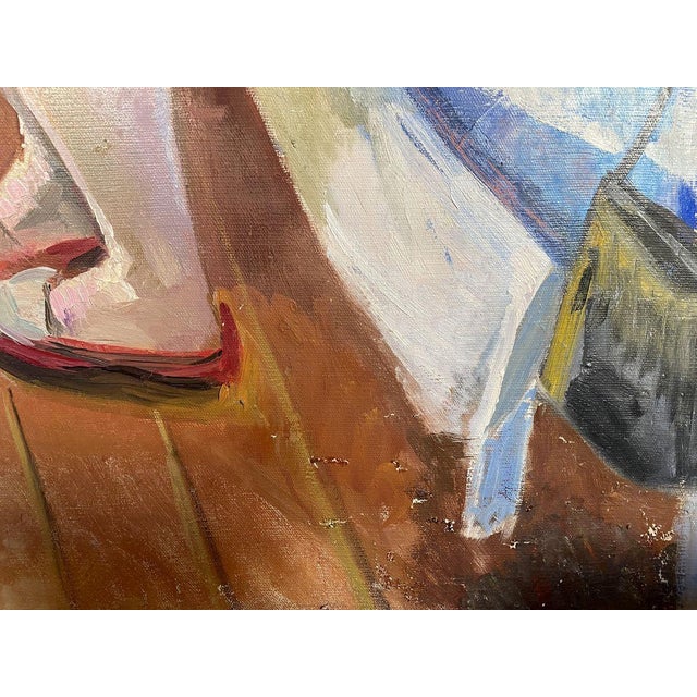 Textile Oil Painting Dormitory Khmelnitsky Alexander Anatolievich For Sale - Image 7 of 9