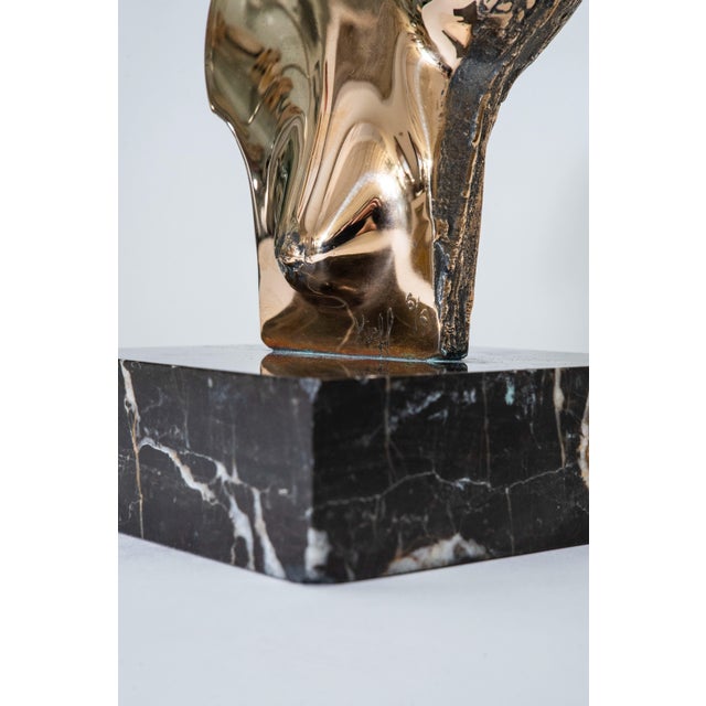 Vintage Antonio Kieff Bronze and Marble Figurative Male/ Female Sculpture Titled Tortura For Sale - Image 10 of 13