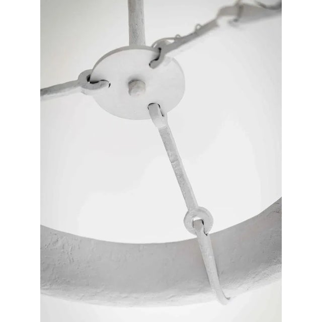 Eze White Suspension Light by Michel Amar For Sale - Image 4 of 6