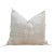 Linen Chevron Cactus Silk Moroccan Pillow For Sale