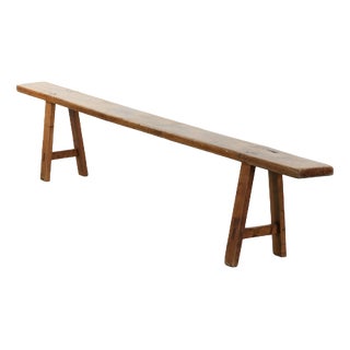 French Brocante Hall Bench For Sale