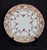 1920s Antique Painted Porcelain Plate Nippon Encrusted Gold Pink Rose Garlands For Sale - Image 5 of 15