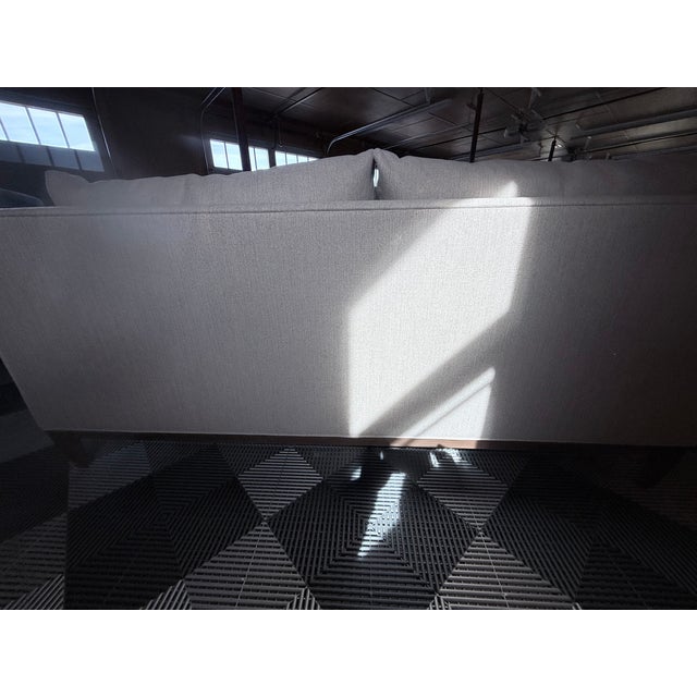 Lee Industries One Arm Loveseat For Sale - Image 6 of 8