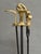 1970s Vintage Brutalist Fireplace Tools in Bronze by David Marshall, 1975, Set of 5 For Sale - Image 5 of 9