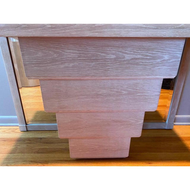 1980s Jay Spectre "Entrance Maker" Console Table with Mirror - 2 Pieces For Sale - Image 11 of 11