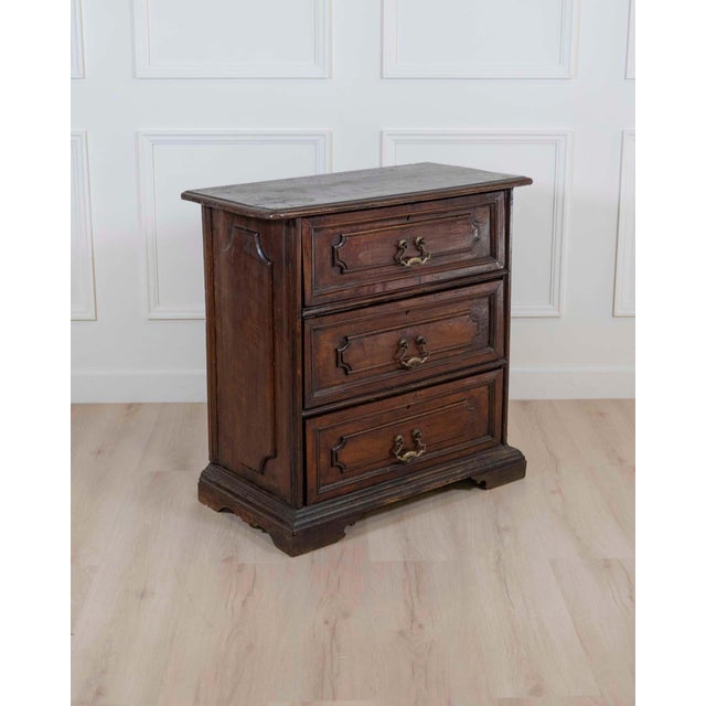 Italian 17th Century Emilian-Bolognese Chest of Drawers with Ashlar Front For Sale In Atlanta - Image 6 of 9