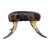 American Victorian Era Steer Horn Footstool c.1880 For Sale - Image 4 of 9