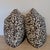 Traditional Quadrille Arbre De Matisse Tint on Brown Linen Pillows - Double Sided Pair For Sale - Image 3 of 7