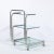 Art Deco Streamline Three Tier Chrome & Glass Bar Cart W/ Removable Trays For Sale - Image 9 of 12