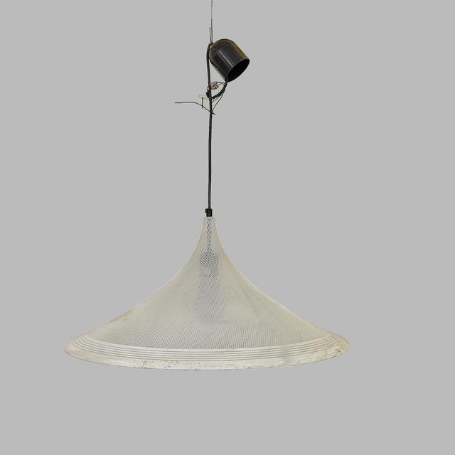 Glass Pendant Light, 1950s For Sale - Image 8 of 8