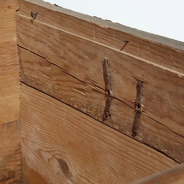 18th Century Portuguese Baroque Leather Studded Dome-Top Coffer Trunk For Sale - Image 9 of 13