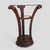 Art Nouveau Art Nouveau Carved Wood and Glass Pedestal Side Table, Early 20th Century For Sale - Image 3 of 13