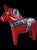 Figurative Dala Horse Made in Sweden Circa 1960s For Sale - Image 3 of 7