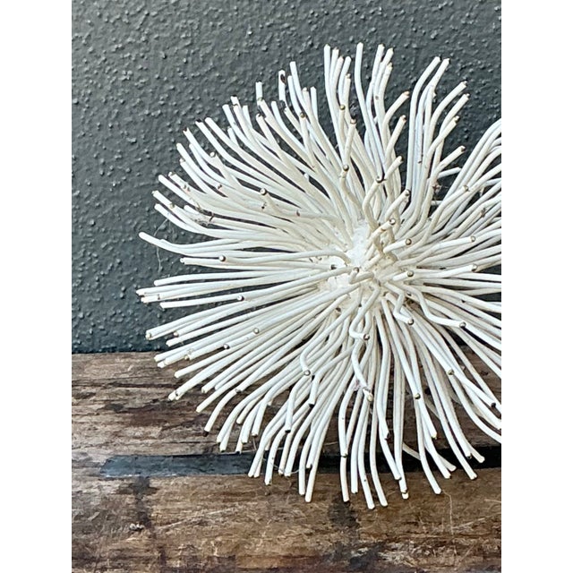Metal Vintage Metal Wire Form Sculptural Sphere For Sale - Image 7 of 12