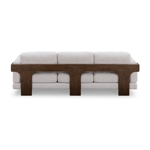 Elyn Cream Boucle Sofa For Sale In Los Angeles - Image 6 of 7