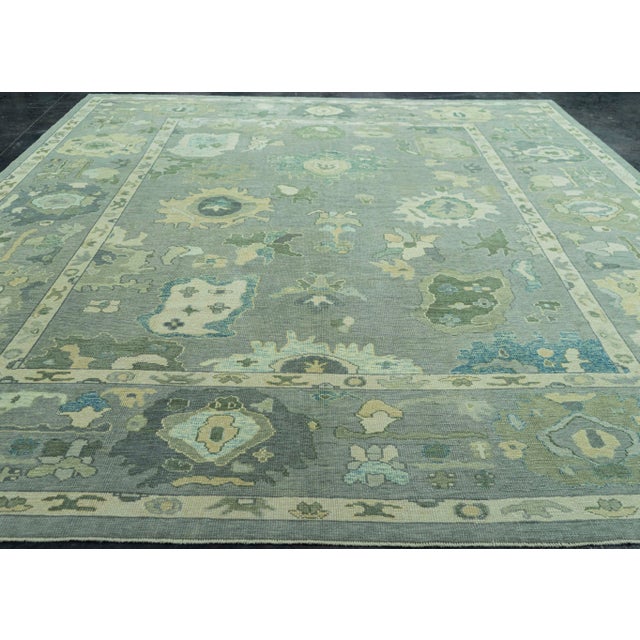 Turkish Oushak Rug 12' x 14'6" #19008 Explore a curated collection of hallway runners, wool rugs, and handmade...