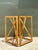 Vintage Wrapped Rattan Dining Table Pedestal For Sale - Image 16 of 16
