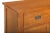 2020s Mission Solid Oak 3 Drawer 3 Door Sideboard - Michael's Cherry For Sale - Image 5 of 7