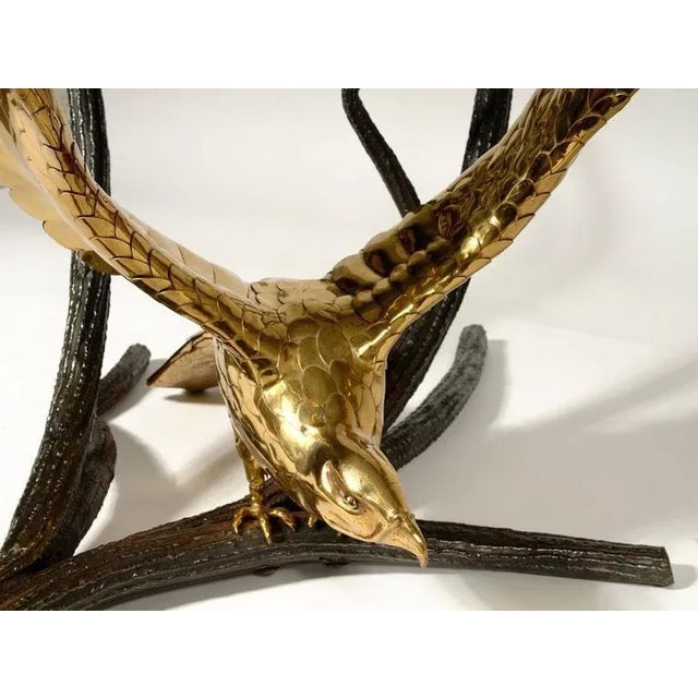 Eagle Dining Table by A. Chervet, 1970s For Sale - Image 3 of 7