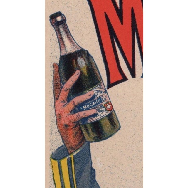 Late 19th Century Lucien Lefèvre, Absinthe Mugnier, 1898, Lithograph For Sale - Image 5 of 13