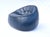 Ligne Roset Vintage Ligne Roset Leather Moroccan Ottoman Swivel Arm Chair For Sale - Image 4 of 10