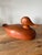 This hand-carved wooden duck decoy is a gorgeous piece of New England folk art to add to your collection. The beautiful...