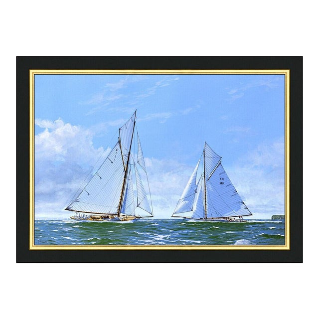 Mariquita and Tuiga on the Solent, James Miller For Sale