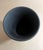 Wedgwood Vintage MCM Wedgwood Black Basalt Jasperware Vase For Sale - Image 4 of 5
