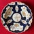 Worcester Porcelain Antique 18th Century English Georgian First Period Worcester Porcelain Blue Scale Plate, Circa 1770 For Sale - Image 4 of 9