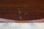 Vintage Hekman Georgian Style Mahogany Flip Top Game Card Hall Console Table For Sale - Image 9 of 17