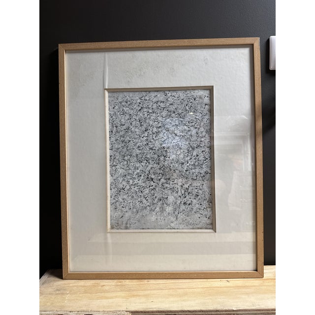 Paper Jean Marie Meister, Abstraction, 1960, Gouache For Sale - Image 7 of 8