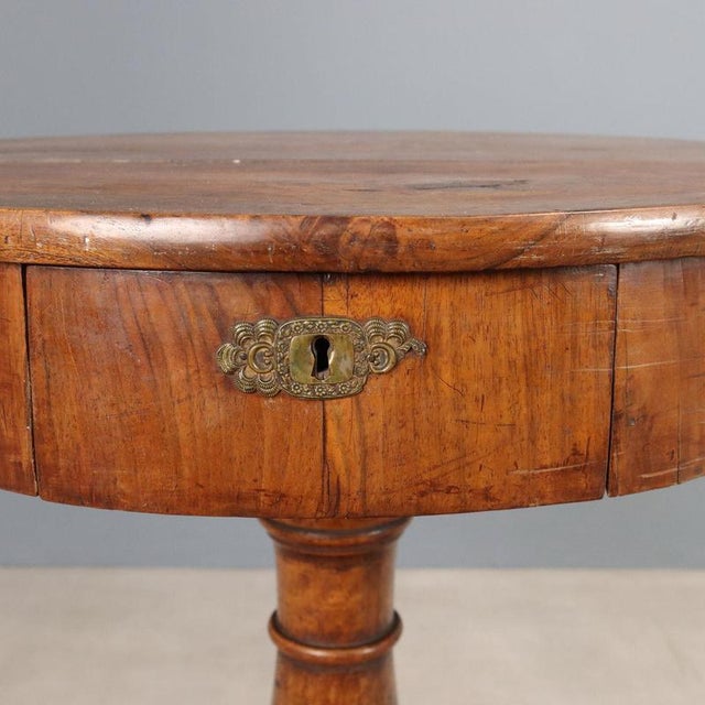 Center Table in Walnut For Sale - Image 4 of 10