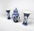 Delft Blue Garniture Set from Royal Sphinx, Maastricht, 1959, Set of 3 For Sale - Image 9 of 18