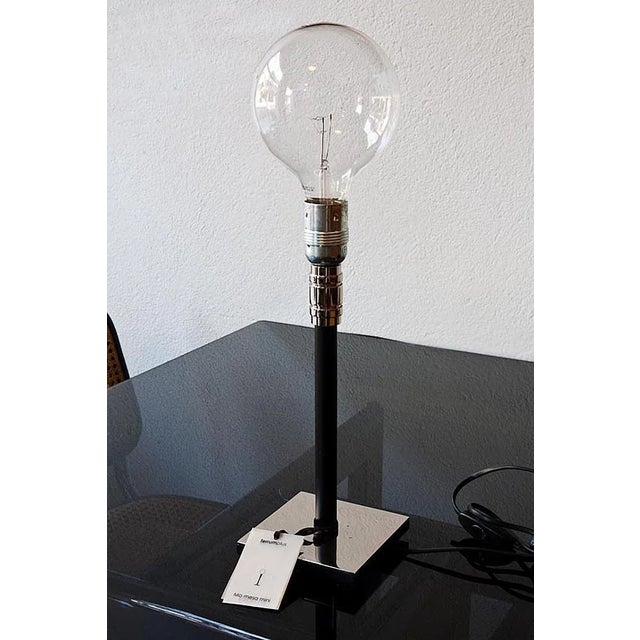 Mo Mesa Mini Table Lamp from Ferrum Plus, 1990s For Sale - Image 3 of 9